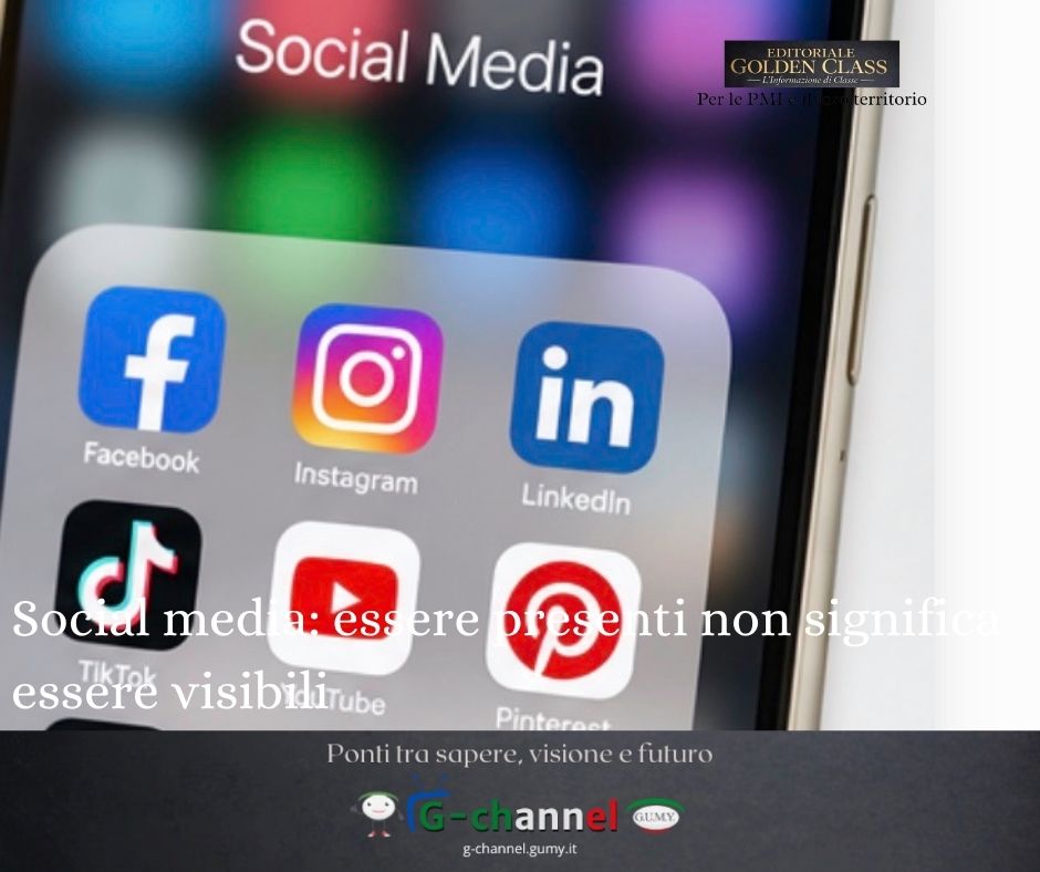 Social media: essere presenti non significa essere visibili